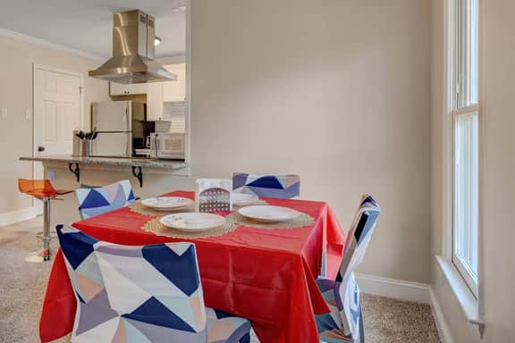 Balcony | Downtown | Duke | UNC | Pet Friendly